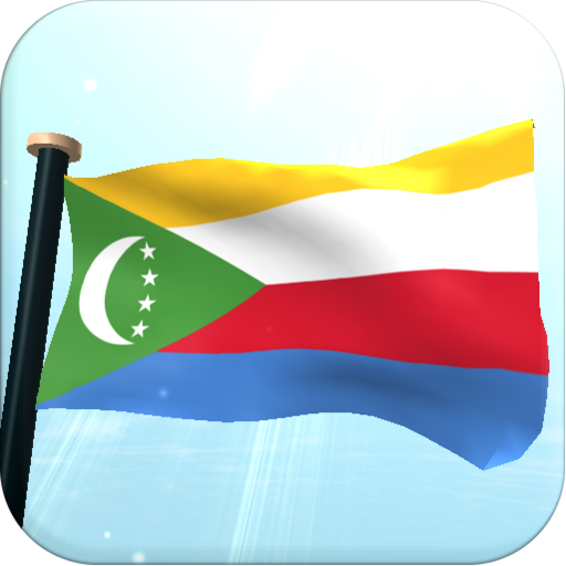 Comoros Flag 3D Live Wallpaper logo