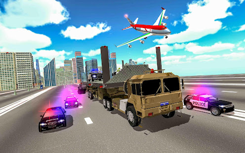 Police Robot Transport Car screenshots apk mod 3