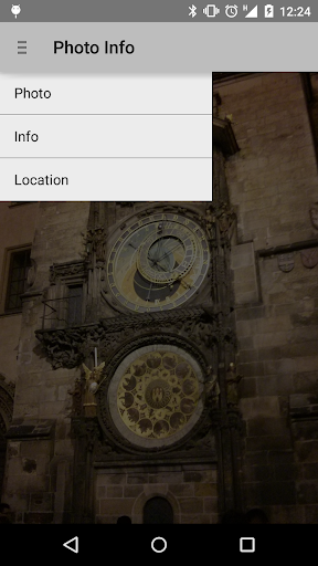 Android application Photo Info screenshort