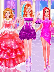 Pink Princess Dress Up Makeup