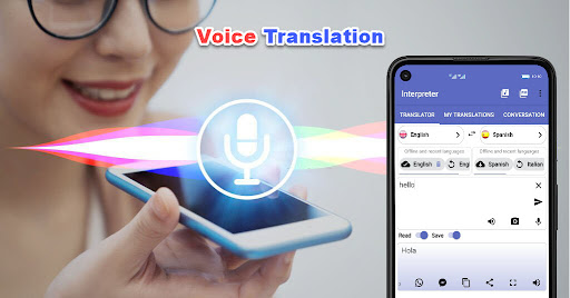 Interpreter Voice Translator Screen 2
