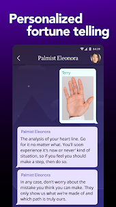 FortuneScope: live palm reader
