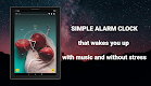 screenshot of Gentle alarm clock with music