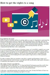 音楽の権利の購入方法