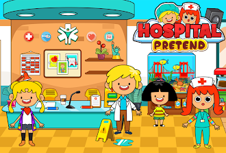 Game screenshot My Pretend Hospital Town Life hack