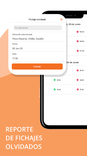 Profesto.io Control de horario