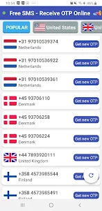 Receive SMS Online: OTP Verify