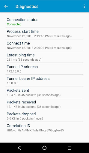 BlackBerry Connectivity Screen 3
