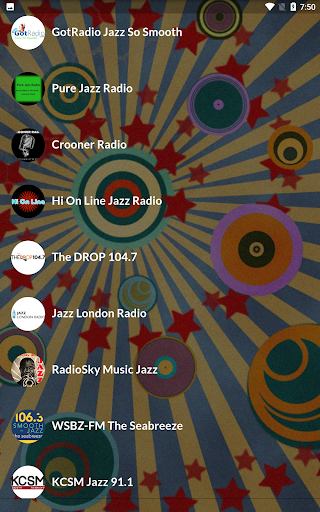 Jazz Music Radios Screen 2