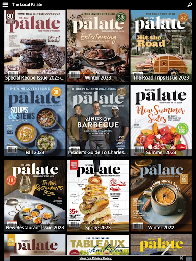 Android application The Local Palate screenshort