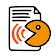 Voice Notebook speech to text icon
