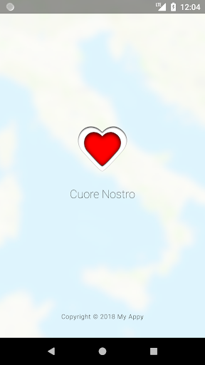 Android application Cuore Nostro screenshort