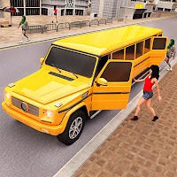 Limo Taxi Driving Simulator :Limousine Car Games