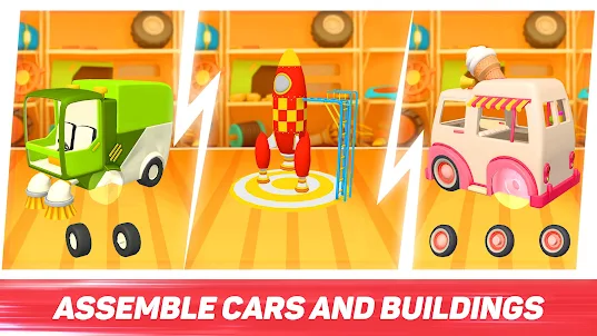 Leo Runner: car games for kids
