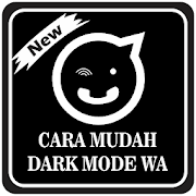 Cara Mudah Dark Mode WA