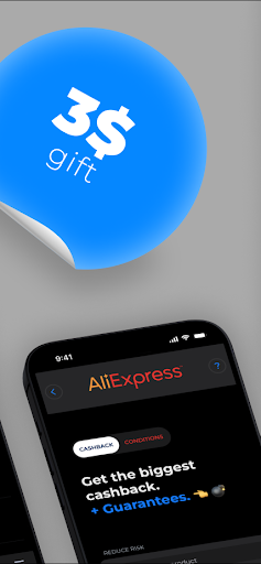 Cashback from any purchases Screen 2