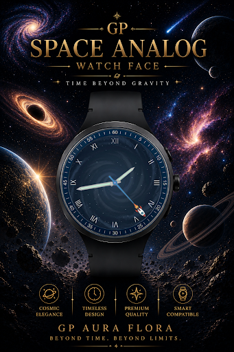 Space Analog  Watch Face screenshot 4