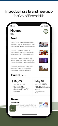 Android application City of Forest Hills screenshort