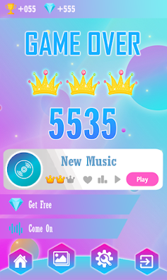123 Go Piano Tiles - Screenshot 4