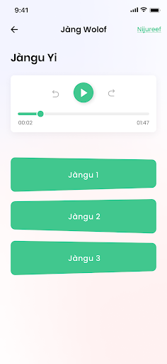 Jàng Wolof Screen 3