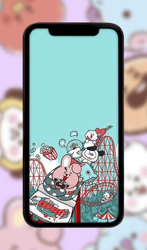 Screenshot of Cute BT21 Wallpaper Full HD