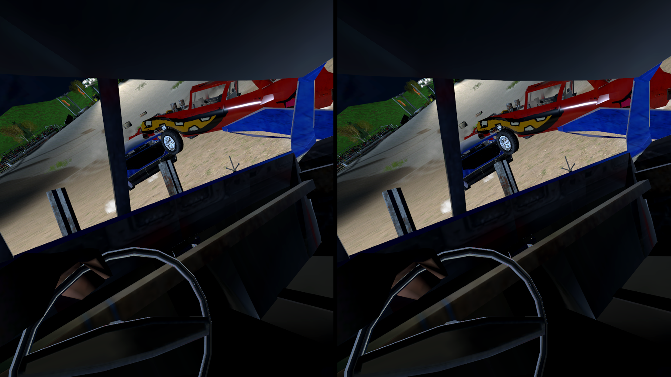 Android application Demolition Derby VR Racing screenshort