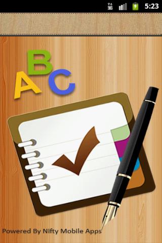 Android application Todo List screenshort