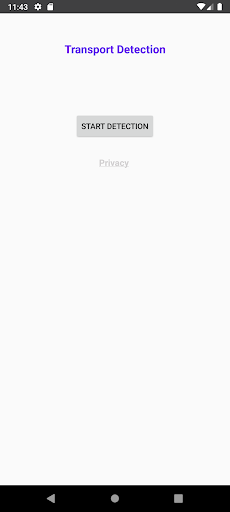 Android application Object X Detection screenshort