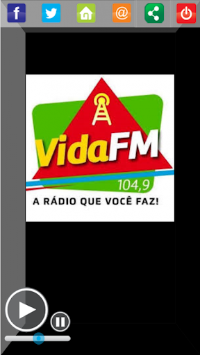 Android application Rádio Vida FM - Salgueiro-PE screenshort