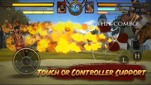 Screenshot of SINAG Fighting Game