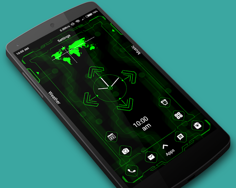 Innovative Launcher 3 - Hitech - 10.0 - (Android)