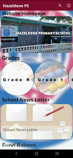 Android application Hazeldene PS School App screenshort