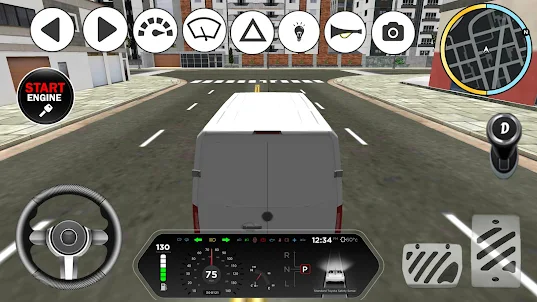 Dubai Van Simulator Car Games