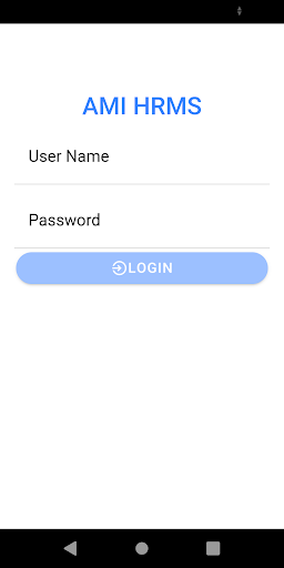 Android application AMI HRMS Module screenshort