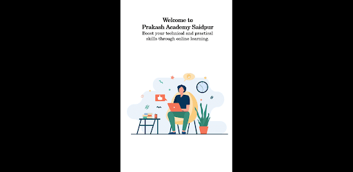 Android application Prakash Academy Saidpur screenshort