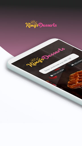 Android application King's Desserts screenshort