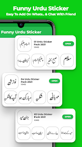 Urdu Funny Stickers for WApp
