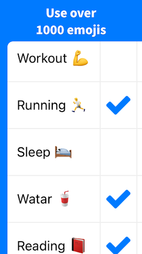 Screenshot of Habit Check Calendar