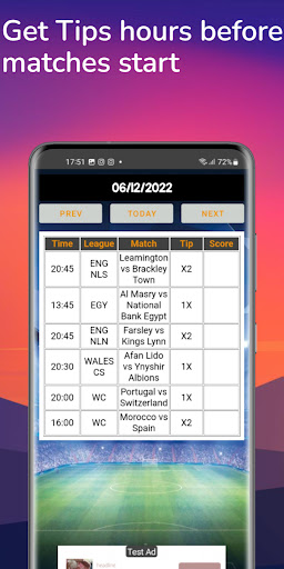 Tipsbet - Football Predictions Screen 3