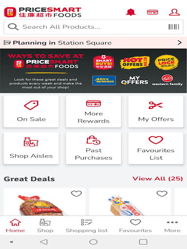 PriceSmart foods Screenshot 4 - AppWisp.com