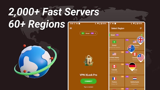 Android application VPN XLock Pro - Expert Shield screenshort