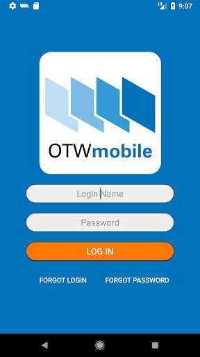 Android application OTWmobile screenshort