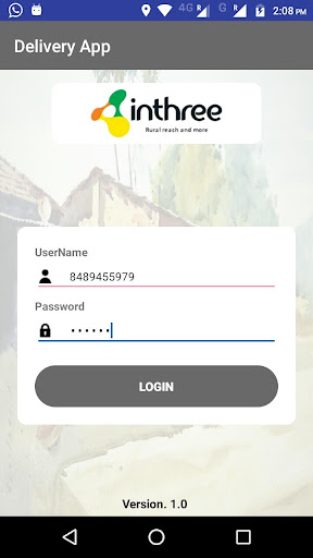 Android application Lastmile screenshort