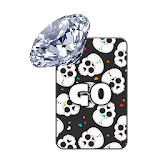 GO KB SKIN - Skull Diamonds 2 icon