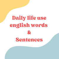 Daily use english sentences