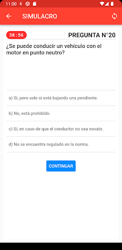 Simulacro A1 MTC Screen 2