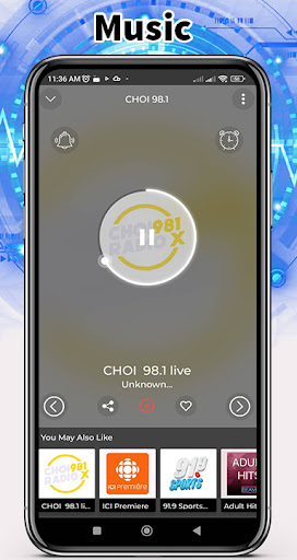 Choi 98.1 Choi Radio Canada Screen 2