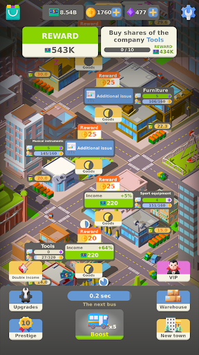 Android application Idle Business Tycoon - Clicker screenshort