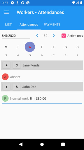 Accounting app - Tefteri Screen 3