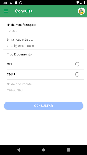 Ouvidoria Screen 3